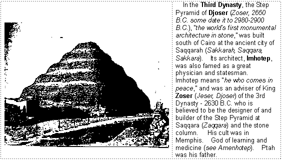 Tomb of Pharaoh Zoser