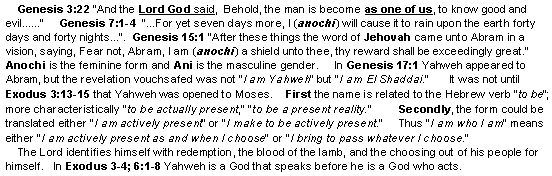 Anochi and Ani, or female and male