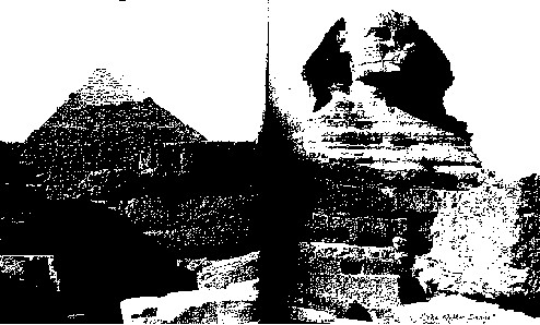 A view of the Pyramid and the Sphinx surfaces