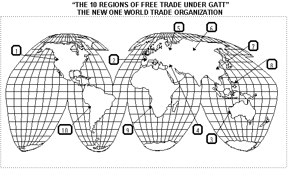 Global View of the Ten Regions of the World in a New Age