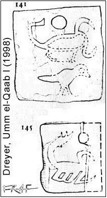 Scorpion I: ivory tags from tomb U-j II